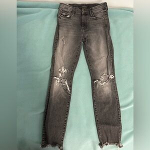 Mother brand women’s grey jeans size 27